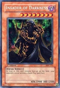Invader of Darkness - Invasion of Chaos - YuGiOh card