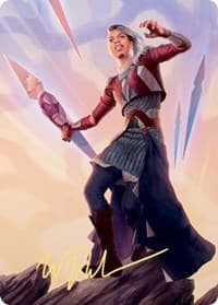 Niko Aris Art Card (Gold-Stamped Signature) - Art Series: Kaldheim - Magic: The Gathering card