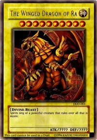 The Winged Dragon of Ra - Dawn of Destiny Xbox - YuGiOh card