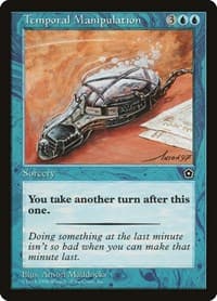 Temporal Manipulation - Portal Second Age - Magic: The Gathering card