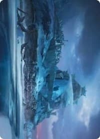 Port of Karfell Art Card - Art Series: Kaldheim - Magic: The Gathering card