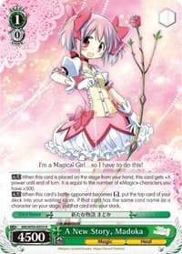 A New Story, Madoka - Magia Record: Puella Magi Madoka Magica [Side Story] (Mobile) - Weiss Schwarz card