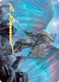 Resplendent Marshal Art Card (Gold-Stamped Signature) - Art Series: Kaldheim - Magic: The Gathering card
