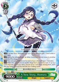 A New Story, Homura - Magia Record: Puella Magi Madoka Magica [Side Story] (Mobile) - Weiss Schwarz card