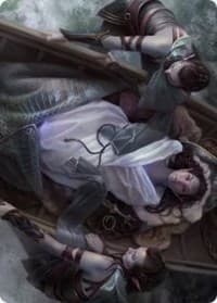Return Upon the Tide Art Card - Art Series: Kaldheim - Magic: The Gathering card