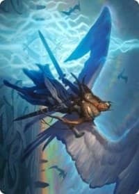 Righteous Valkyrie Art Card - Art Series: Kaldheim - Magic: The Gathering card