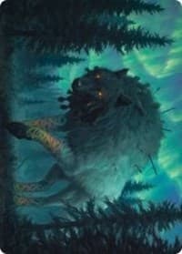 Sarulf, Realm Eater Art Card - Art Series: Kaldheim - Magic: The Gathering card