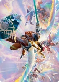 Starnheim Unleashed Art Card (Gold-Stamped Signature) - Art Series: Kaldheim - Magic: The Gathering card
