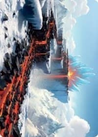 Surtland Frostpyre Art Card - Art Series: Kaldheim - Magic: The Gathering card