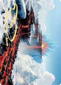 Surtland Frostpyre Art Card (Gold-Stamped Signature) - Art Series: Kaldheim - Magic: The Gathering card