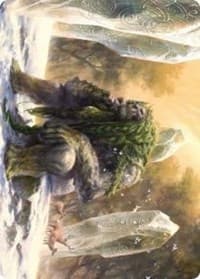 Svella, Ice Shaper Art Card - Art Series: Kaldheim - Magic: The Gathering card