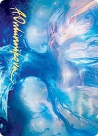 The World Tree Art Card (Gold-Stamped Signature) - Art Series: Kaldheim - Magic: The Gathering card
