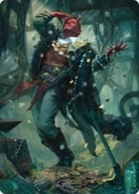 Tibalt, Cosmic Impostor Art Card - Art Series: Kaldheim - Magic: The Gathering card