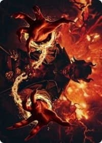 Tibalt's Trickery Art Card - Art Series: Kaldheim - Magic: The Gathering card