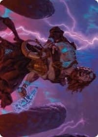 Toralf, God of Fury Art Card - Art Series: Kaldheim - Magic: The Gathering card