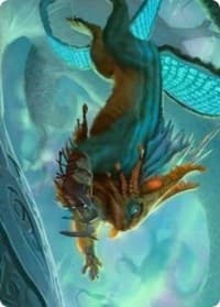 Toski, Bearer of Secrets Art Card - Art Series: Kaldheim - Magic: The Gathering card