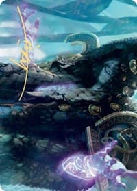 Valki, God of Lies Art Card (Gold-Stamped Signature) - Art Series: Kaldheim - Magic: The Gathering card