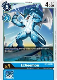 ExVeemon - Release Special Booster 1.5 - Digimon Card Game card