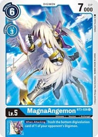 MagnaAngemon - BT3-026 - Release Special Booster 1.5 - Digimon Card Game card