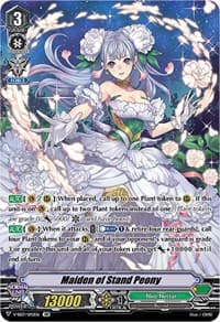 Maiden of Stand Peony (SP) - V-SS07: Clan Selection Plus Vol.1 - Cardfight Vanguard card