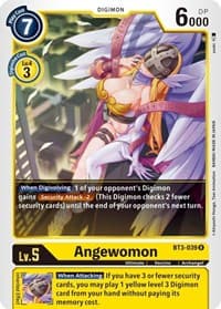 Angewomon - BT3-039 - Release Special Booster 1.5 - Digimon Card Game card