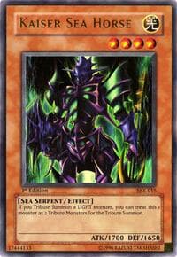 Kaiser Sea Horse - Starter Deck: Kaiba Evolution - YuGiOh card