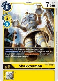 Shakkoumon - Release Special Booster 1.5 - Digimon Card Game card
