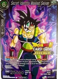 Secret Identity Masked Saiyan (Unison Warrior Series Tournament Pack Vol.3) (Judge) - Tournament Promotion Cards - Dragon Ball Super: Masters card