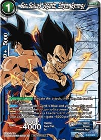 Son Goku & Vegeta, Saiyan Synergy (Unison Warrior Series Tournament Pack Vol.3) (Winner Stamped) - Tournament Promotion Cards - Dragon Ball Super: Masters card