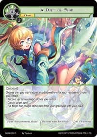 A Duet of Wind - The Magic Stone War - Zero - Force of Will card