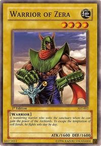 Warrior of Zera - Ancient Sanctuary - YuGiOh card