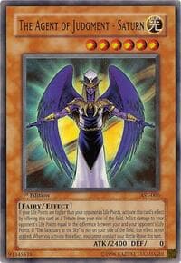 The Agent of Judgment - Saturn - Ancient Sanctuary - YuGiOh card