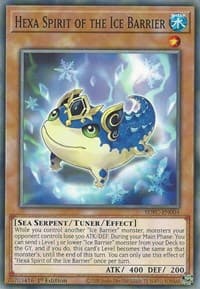 Hexa Spirit of the Ice Barrier - Structure Deck: Freezing Chains - YuGiOh card