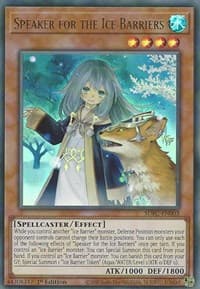 Speaker for the Ice Barriers - Structure Deck: Freezing Chains - YuGiOh card