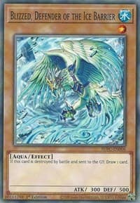 Blizzed, Defender of the Ice Barrier - Structure Deck: Freezing Chains - YuGiOh card