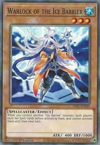 Warlock of the Ice Barrier - Structure Deck: Freezing Chains - YuGiOh card