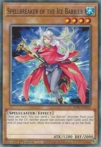 Spellbreaker of the Ice Barrier - Structure Deck: Freezing Chains - YuGiOh card