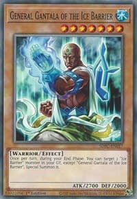 General Gantala of the Ice Barrier - Structure Deck: Freezing Chains - YuGiOh card