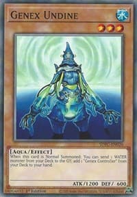 Genex Undine - Structure Deck: Freezing Chains - YuGiOh card