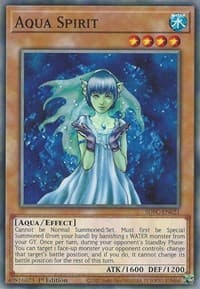 Aqua Spirit - Structure Deck: Freezing Chains - YuGiOh card