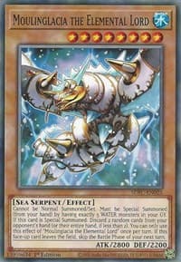 Moulinglacia the Elemental Lord - Structure Deck: Freezing Chains - YuGiOh card