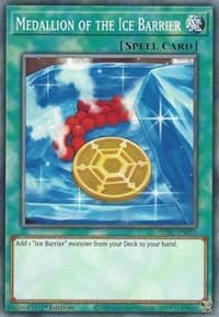 Medallion of the Ice Barrier - Structure Deck: Freezing Chains - YuGiOh card