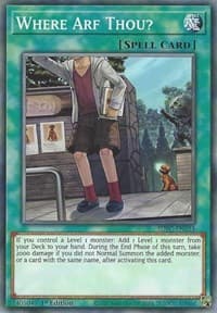 Where Arf Thou? - Structure Deck: Freezing Chains - YuGiOh card