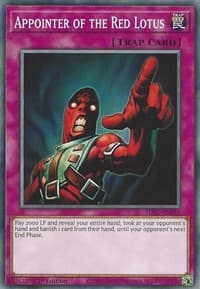 Appointer of the Red Lotus - Structure Deck: Freezing Chains - YuGiOh card