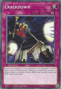 Crackdown - Structure Deck: Freezing Chains - YuGiOh card