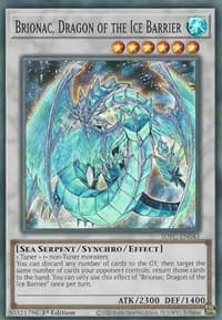 Brionac, Dragon of the Ice Barrier - Structure Deck: Freezing Chains - YuGiOh card
