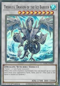 Trishula, Dragon of the Ice Barrier - Structure Deck: Freezing Chains - YuGiOh card