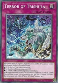Terror of Trishula - Structure Deck: Freezing Chains - YuGiOh card
