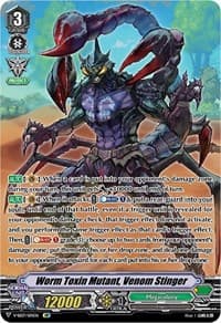 Worm Toxin Mutant, Venom Stinger (SP) - V-SS07: Clan Selection Plus Vol.1 - Cardfight Vanguard card