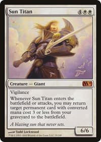 Sun Titan (M11) - Oversize Cards - Magic: The Gathering card